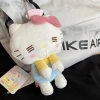 Búp Bê Hello Kitty Nhồi Bông Mềm Sang Trọng Móc Khóa Dây Chuyền Phụ Kiện Ba Lô Quà Tặng 66k 7