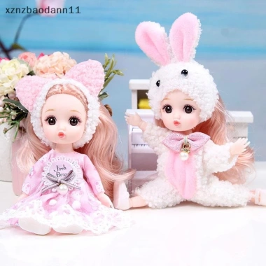 Búp bê khớp di động 16cm DIY Quần áo đầy đủ cho bé gái, giảm giá 72.380₫ 3 Búp bê khớp di động 16cm DIY Quần áo đầy đủ cho bé gái, giảm giá 72.380₫ 3
