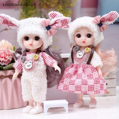 Búp bê khớp di động 16cm DIY Quần áo đầy đủ cho bé gái, giảm giá 72.380₫ 4 Búp bê khớp di động 16cm DIY Quần áo đầy đủ cho bé gái, giảm giá 72.380₫ 4