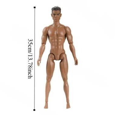 Búp bê nam NLINNI 1/6 35cm màu trắng - 13 khớp di chuyển, giá ưu đãi 249.700₫ 2