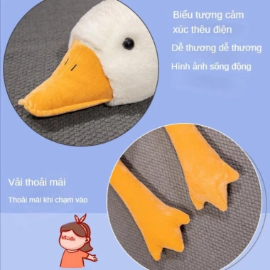 Búp Bê Ngỗng Thú Nhồi Bông Siêu Đáng Yêu Đồ Chơi Trẻ Em Quà Tặng Sinh Nhật Giá 56.280₫