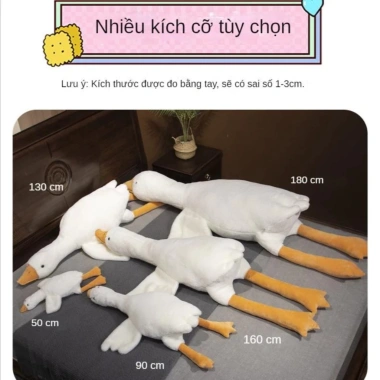 Búp Bê Ngỗng Thú Nhồi Bông Siêu Đáng Yêu Đồ Chơi Trẻ Em Quà Tặng Sinh Nhật Giá 56.280₫