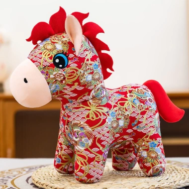 Búp bê ngựa 2.026 - Linh vật vải 15-30cm, Quà tặng sang trọng Ngọ Hoàng Đạo, Giá ưu đãi 71.943 VND