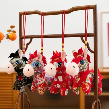 Búp bê ngựa 2.026 - Linh vật vải 15-30cm, Quà tặng sang trọng Ngọ Hoàng Đạo, Giá ưu đãi 71.943 VND