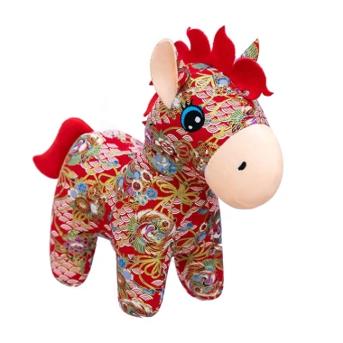 Búp bê ngựa 2.026 - Linh vật vải 15-30cm, Quà tặng sang trọng Ngọ Hoàng Đạo, Giá ưu đãi 71.943 VND