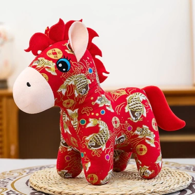 Búp bê ngựa 2.026 - Linh vật vải 15-30cm, Quà tặng sang trọng Ngọ Hoàng Đạo, Giá ưu đãi 71.943 VND
