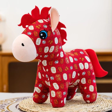 Búp bê ngựa 2.026 - Linh vật vải 15-30cm, Quà tặng sang trọng Ngọ Hoàng Đạo, Giá ưu đãi 71.943 VND