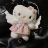 Búp Bê Nhồi Bông Hello Kitty - Móc Khóa, Mặt Dây Chuyền, Ba Lô Quà Tặng 7