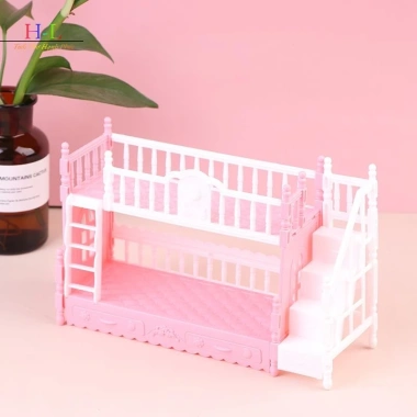 Búp Bê nội thất Châu Âu giường bunk đôi cho bé gái sinh nhật, giá ưu đãi 77.000₫ 4