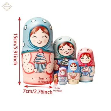 Búp Bê Tổ Nga 6 Miếng Gỗ – Matryoshka Sáng Tạo, Đồ Trang Trí Văn Phòng 251.900₫ 3 Búp Bê Tổ Nga 6 Miếng Gỗ – Matryoshka Sáng Tạo, Đồ Trang Trí Văn Phòng 251.900₫ 3