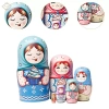 Búp Bê Tổ Nga 6 Miếng Gỗ – Matryoshka Sáng Tạo, Đồ Trang Trí Văn Phòng 251.900₫ 4