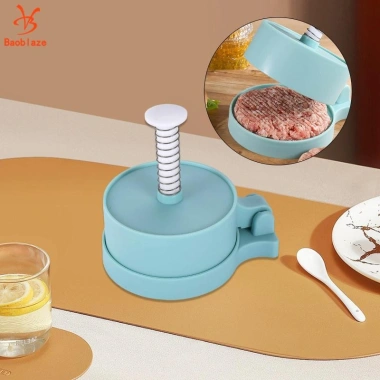 Burger Press Dụng cụ gia dụng Hamburger Patty Maker – Tạo bánh mì thịt, bít tết nhanh, giá 106.700₫ 2