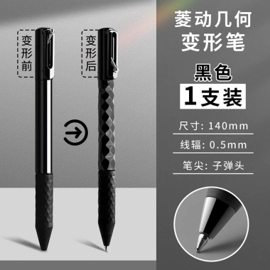 Bút bấm kim cương công nghệ cao 0,5mm Gel giảm căng thẳng kỳ thi - viết sáng tạo cho học sinh sành điệu 8