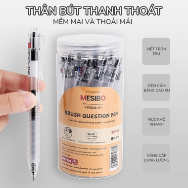 Bút bi 0.5mm mực nước, bút gel học sinh màu đậm, viết trơn nhanh khô - 28.000 VND 5 Bút bi 0.5mm mực nước, bút gel học sinh màu đậm, viết trơn nhanh khô - 28.000 VND 5