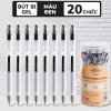 Bút bi 0.5mm mực nước, bút gel học sinh màu đậm, viết trơn nhanh khô - 28.000 VND 7