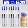 Bút bi 0.5mm mực nước, bút gel học sinh màu đậm, viết trơn nhanh khô - 28.000 VND 8