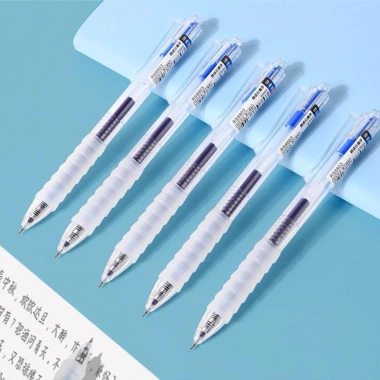 Bút bi 0.5mm mực nước, bút gel học sinh màu đậm, viết trơn nhanh khô - 28.000 VND
