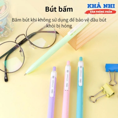 Bút bi dầu Deli 0.7mm mực xanh hộp 50 - Bền đẹp, giá rẻ cho học sinh văn phòng
