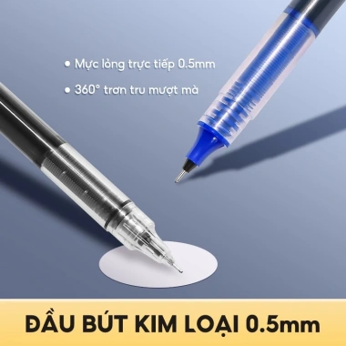 Bút bi gel 0.5mm set 20 cây – Ngòi mảnh, viết chữ đẹp, mực nhanh khô, không lem, êm tay, chỉ 62.160₫ 3 Bút bi gel 0.5mm set 20 cây – Ngòi mảnh, viết chữ đẹp, mực nhanh khô, không lem, êm tay, chỉ 62.160₫ 3