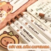 Bút Bi Gel 0.5mm Set 6 và 12 - Hoạt Hình Dễ Thương Cute, Viết Mượt Mà, Phù Hợp Học Sinh 2