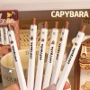 Bút Bi Gel 0.5mm Set 6 và 12 - Hoạt Hình Dễ Thương Cute, Viết Mượt Mà, Phù Hợp Học Sinh 7