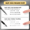 Bút bi gel dung lượng lớn 20 cây, ngòi 0.5mm màu xanh-đen-đỏ - viết chữ đẹp 5