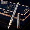 Bút bi ký tên Montagut M801 màu xám cao cấp Khắc tên theo yêu cầu kèm 2 ngòi và bao da sang trọng quà tặng sếp 1.1tr 5