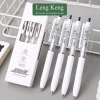 Bút bi mực đen Leng Keng gel 0,5mm khô nhanh, cực êm, viết cực thích - 9.500₫