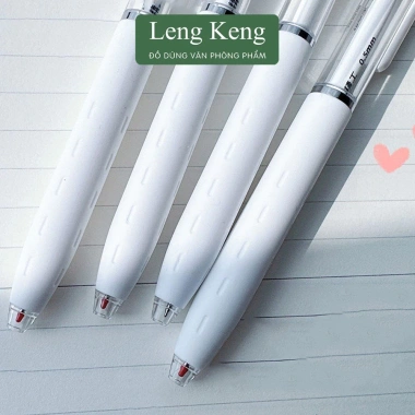 Bút bi mực đen Leng Keng gel 0,5mm khô nhanh, cực êm, viết cực thích - 9.500₫