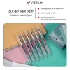 Bút bi mực gel VIỆT LỢI VLA8 - Tay cầm êm, mực nhanh khô, ruột thay thế xanh, đen, đỏ, chỉ 31.100₫