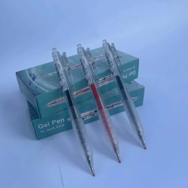 Bút bi mực gel VIỆT LỢI VLA8 - Tay cầm êm, mực nhanh khô, ruột thay thế xanh, đen, đỏ, chỉ 31.100₫