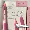Bút bi M.Y.Never trung tính 2.025 bộ 4 cây 0.5mm gel mực đều, viết mượt, giảm giá 40k 3