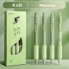 Bút bi M.Y.Never trung tính 2.025 bộ 4 cây 0.5mm gel mực đều, viết mượt, giảm giá 40k 6