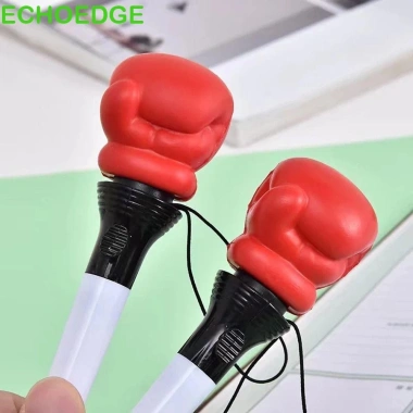Bút bi nảy ECHOEDGE - Găng tay đấm bốc, viết mượt, bút gel Kawaii hình nắm tay, giảm tới 20%