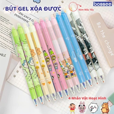 Bút Bi Xóa Được 20 Bút Gel 0,5mm - Viết Nhanh, Không Lem, Không Tắc, Giá 89k