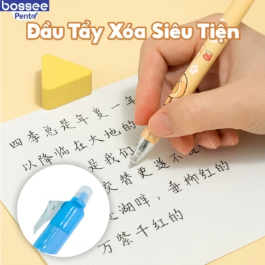 Bút Bi Xóa Được 20 Bút Gel 0,5mm - Viết Nhanh, Không Lem, Không Tắc, Giá 89k