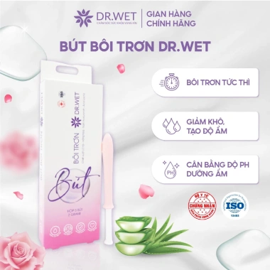 Bút Bôi Trơn Dr.Wet Dưỡng Ẩm Giảm Ma Sát 5 Cái - Giá ưu đãi 190.000 VNĐ Shop Uni Baby