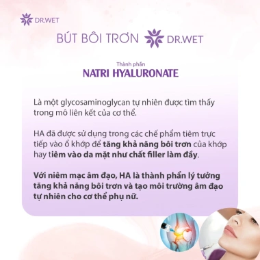 Bút Bôi Trơn Dr.Wet Dưỡng Ẩm Giảm Ma Sát 5 Cái - Giá ưu đãi 190.000 VNĐ Shop Uni Baby
