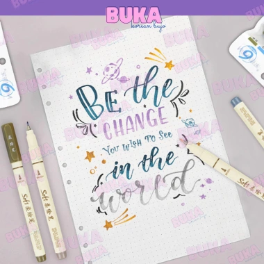 Bút Brush Sign Pen Buka - Lông mịn Calligraphy, journal, chỉ 52.900₫ 6