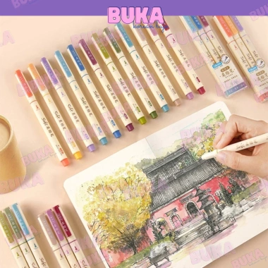 Bút Brush Sign Pen Buka - Lông mịn Calligraphy, journal, chỉ 52.900₫ 9