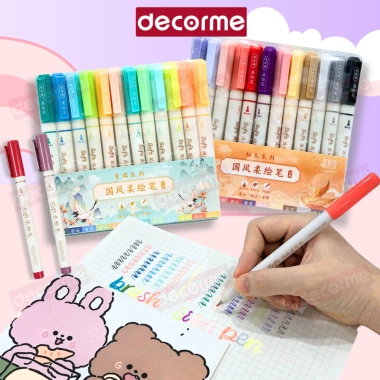 Bút Brush Sign Pen Vintage - Viết Calligraphy, DecorMe, Phong cách Retro, Giá chỉ 23.800₫ cho Bullet Journal