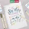 Bút Brush Sign Pen Vintage - Viết Calligraphy, DecorMe, Phong cách Retro, Giá chỉ 23.800₫ cho Bullet Journal 5