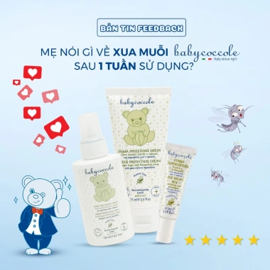 Bút Chấm Muỗi Đốt Babycoccole - Lăn Bôi Vết Muỗi & Côn Trùng Cắn An Toàn Bé Sơ Sinh, 252.000đ