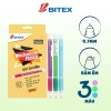Bút chì bấm Bitex MP03 0.7mm - Thân nhựa trong, viết mượt, giá ưu đãi 9.900 VND