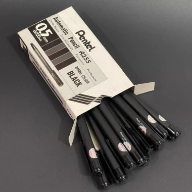 Bút chì bấm Pentel A255 0.5 Japan chính hãng - Giá chỉ 45.000₫, cây lẻ 2