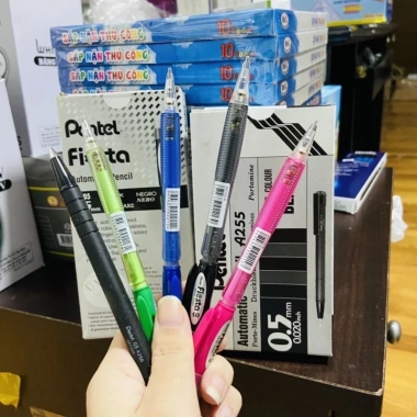 Bút chì bấm Pentel AX105 A255 ngòi 0.5mm Japan Chính Hãng - Giá chỉ 50.000đ 8