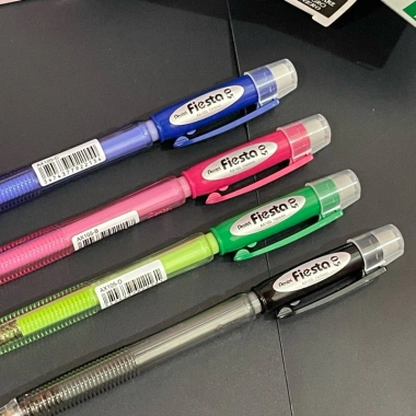 Bút chì bấm Pentel Fiesta AX105 chính hãng - Giá 16.000đ, viết mượt, bền bỉ 3 Bút chì bấm Pentel Fiesta AX105 chính hãng - Giá 16.000đ, viết mượt, bền bỉ 3
