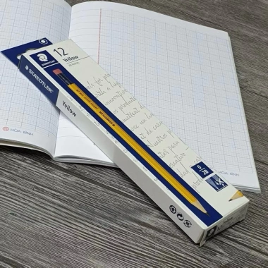 Bút chì chuốt Staedtler 134 2B gỗ Viết mượt, bám tốt, giá chỉ 18.000 VND 3