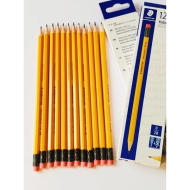Bút chì chuốt Staedtler 134 2B gỗ Viết mượt, bám tốt, giá chỉ 18.000 VND 4
