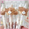 Bút chì cơ hình gấu 0,5mm tự động - Bút ép Hàn Quốc, quà tặng trẻ em, đồ dùng văn phòng mới